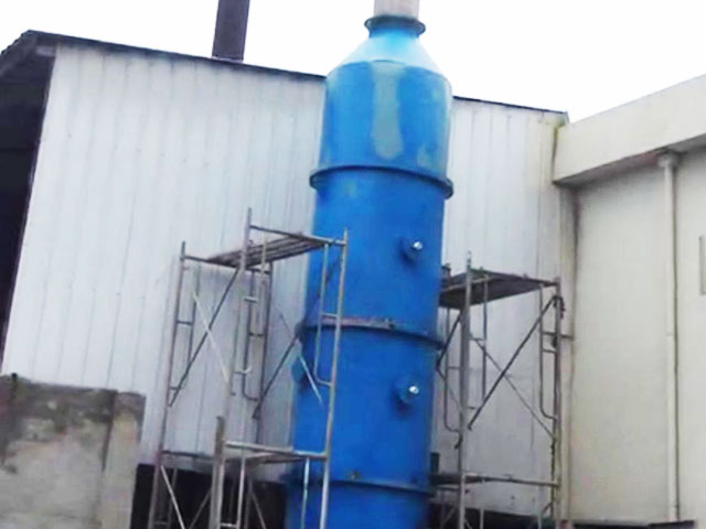 水膜脫硫除塵器